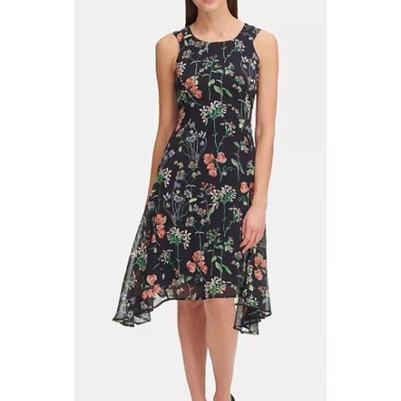 Tommy Hilfiger Gala Floral High-Low Dress size 6 - Picture 1 of 7